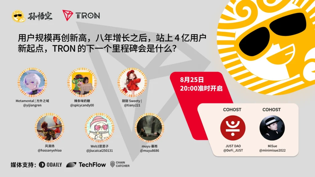 User Base Reaches New High: After Eight Years of Growth, TRON Surpasses 400 Million Users—What's the Next Milestone?